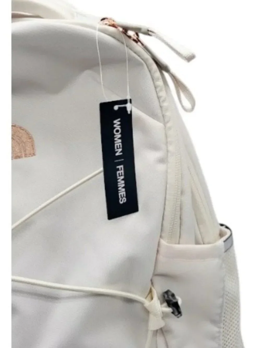 THE NORTH FACE Jester Luxe Backpack Gardenia White Women’s NWT One Size